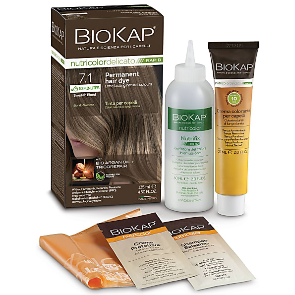 Image of BIOKAP Snelle Haarverf - Zweeds Blond 7.1