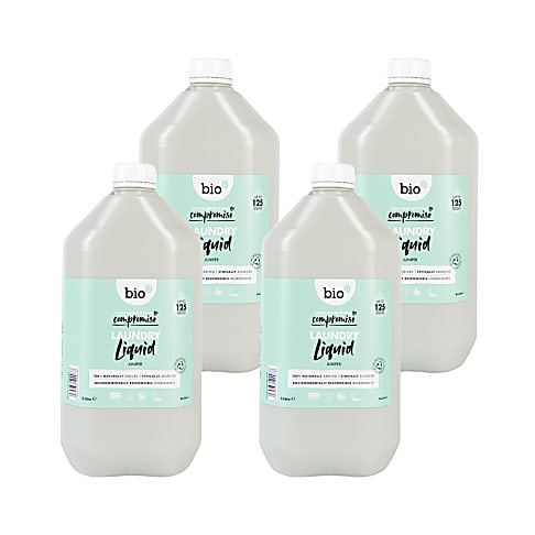 Bio-D Geconcentreerd Wasmiddel Jeneverbes & Zeewier 5L Refill Bundel