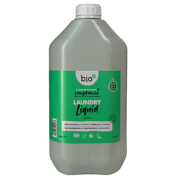 Bio-D Vloeibaar Wasmiddel Jeneverbes & Zeewier - 5L 5034938500078