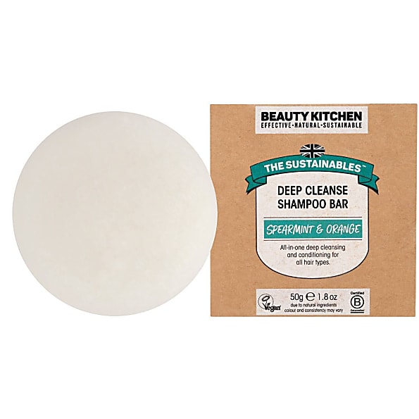 Image of Beauty Kitchen Deep Cleanse Shampoo Bar - Spearmint & Orange