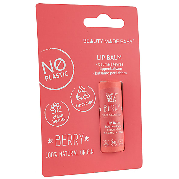 Image of Beauty Made Easy Lippenbalsem Papieren Tube - Bessen