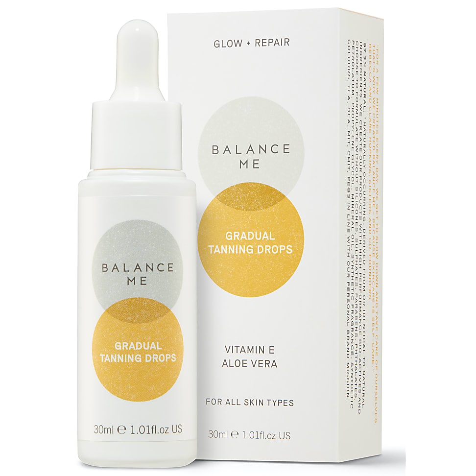 Image of Balance Me Glow & Repair Gradual Tan Drops zelfbruiner