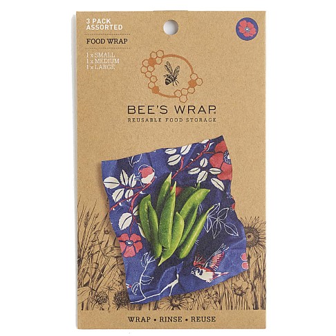 Bee's wrap 3-pack Assorted "Botanical"