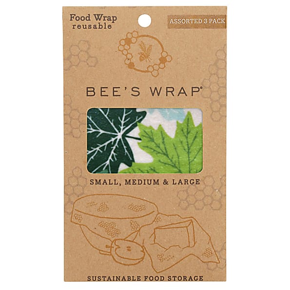 Image of Bee's Wrap 3-pack Assorted Forest Floor