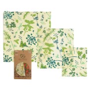 Bee's wrap 3-pack Assorted Herb Garden - VEGAN