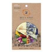 Bee's wrap 2-pack Small Honeycomb + Medium Bees & Bears