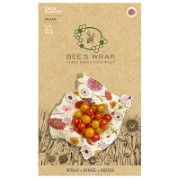 Bee's Wrap 3-pack Assorted Meadow Magic VEGAN
