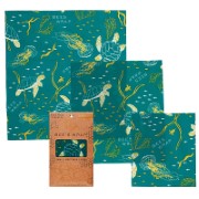 Bee's Wrap 3-pack Assorted Ocean small/medium/large