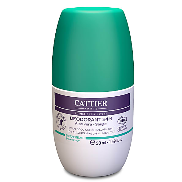 Cattier Paris Deodorant Roll On 24H Aloe Vera Salie cattier kopen in de aanbieding Cattier Paris Deodorant Roll On 24H Aloe Vera Salie cattier kopen in de aanbieding
