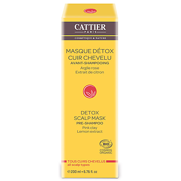 Cattier-Paris Detox Hoofdhuidmasker Pre-shampoo 3283950917834