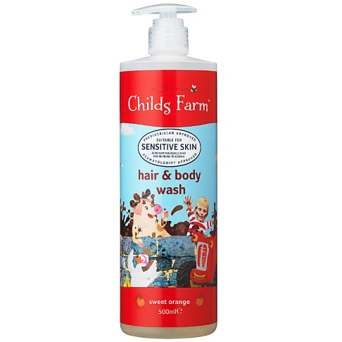 Childs Farm Zoete Sinaasappel Hair & Body Wash - 500ml