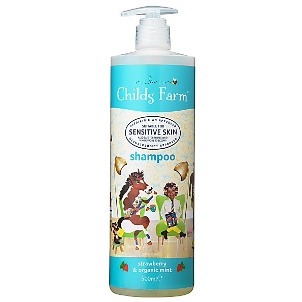 Image of Childs Farm Shampoo Munt & Aardbei - 500ml