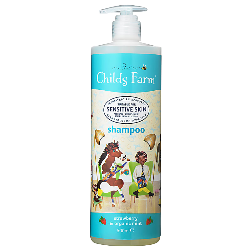 Childs Farm Shampoo Munt & Aardbei 500ml