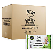 The Cheeky Panda Bamboo Babydoekjes Voordeelverpakking (12 stuks)