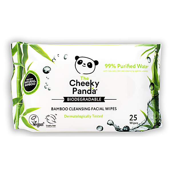 Image of Cheeky Panda Bamboe Gezichtsdoekjes Zonder Parfum