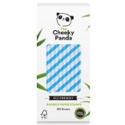 The Cheeky Panda Bamboe Rietjes - Blauw