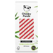 The Cheeky Panda Bamboe Rietjes - Rood