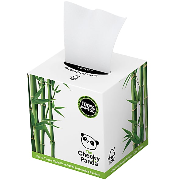 Image of The Cheeky Panda Bamboo Luxe Tissues 56 doekjes