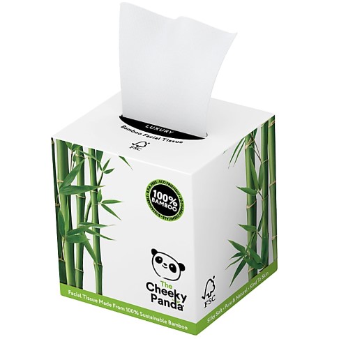 The Cheeky Panda Bamboo Luxe Tissues (56 doekjes)