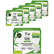 The Cheeky Panda Maandverband met Bamboe Voering & Kern - Heavy (6x12 stuks)