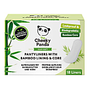 The Cheeky Panda Inlegkruisjes met Bamboe Voering & Kern (18 stuks)