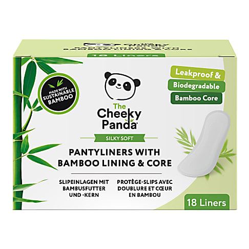 The Cheeky Panda Inlegkruisjes met Bamboe Voering & Kern (18 stuks)