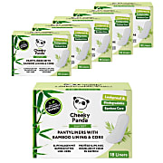 The Cheeky Panda Inlegkruisjes met Bamboe Voering & Kern (6x18 stuks)