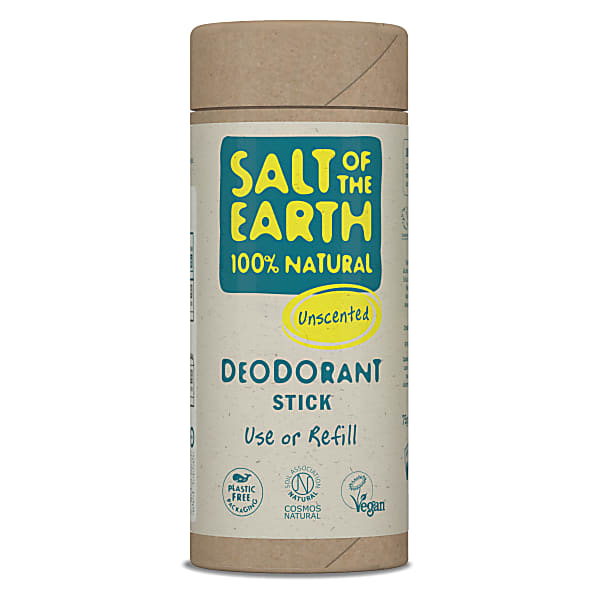 Image of Salt of the Earth Unscented Deodorant Stick - Use or Refill