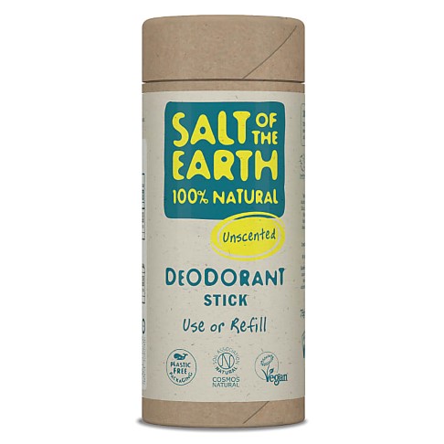 Salt of the Earth Unscented Deodorant Stick - Use or Refill