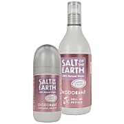 Salt of the Earth Lavendel & vanille Roll on Deodorant + Refill