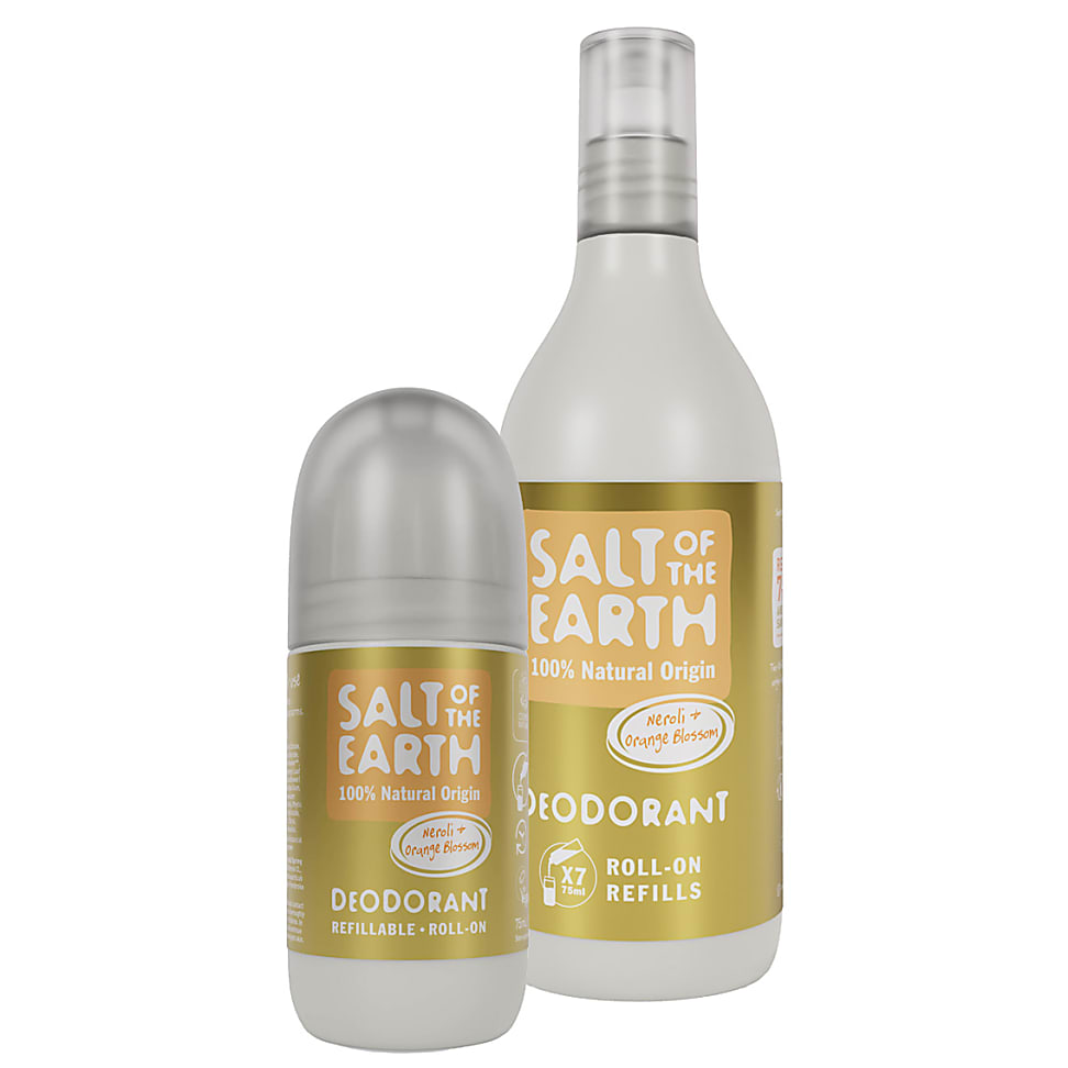 Image of Salt of the Earth Neroli & Orange blossom Roll on Deodorant + Refill