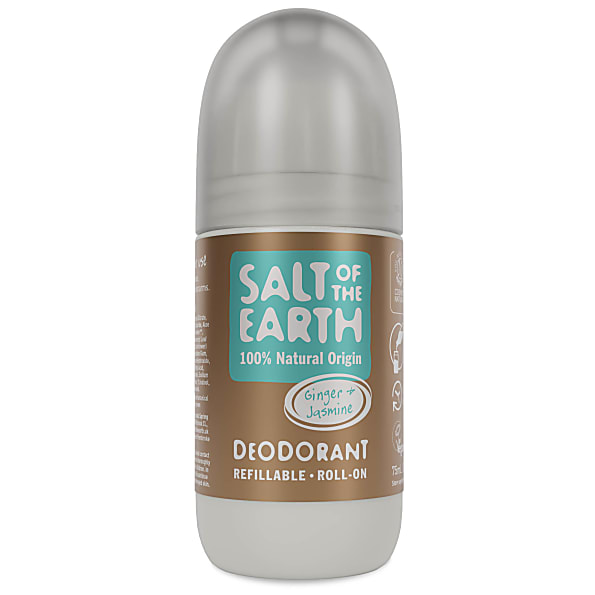 Image of Salt of the Earth Hervulbare Roll-on Deodorant - Gember & Jasmijn