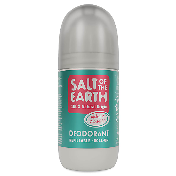 Image of Salt of the Earth Hervulbare Roll-on Deodorant - Meloen & Komkommer