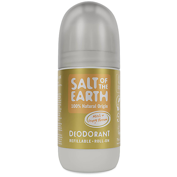 Image of Salt of the Earth Hervulbare Roll-on Deodorant - Neroli & Oranje Bl...