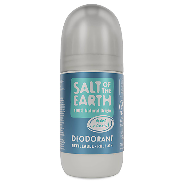 Image of Salt of the Earth Hervulbare Roll-on Deodorant - Oceaan & Kokosnoot