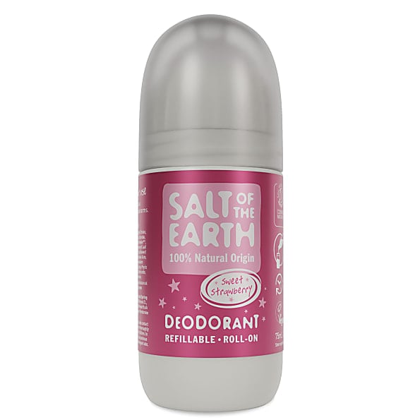 Image of Salt of the Earth Hervulbare Roll-on Deodorant - Zoete Aardbei