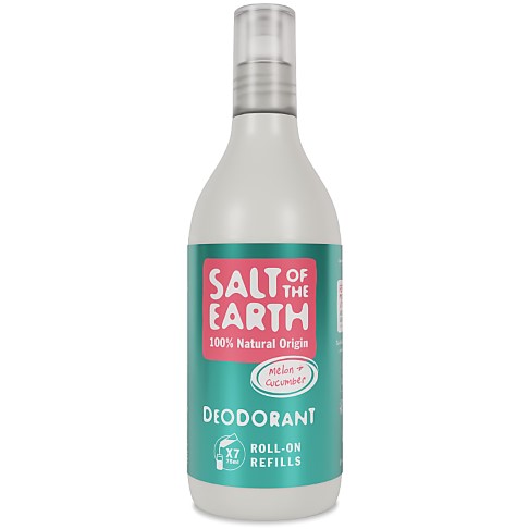 Salt of the Earth Deodorant Roll-on Refill - Meloen & Komkommer