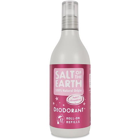 Salt of the Earth Deodorant Roll-on Refill - Zoete Aardbei
