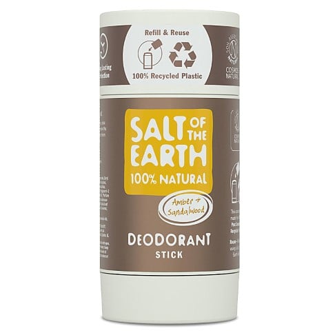 Salt of the Earth Amber & Sandalwood Deodorant Stick - Navulbaar