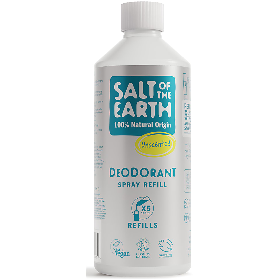 Image of Salt of the Earth Deodorant Spray Parfumvrij Refill 500ml