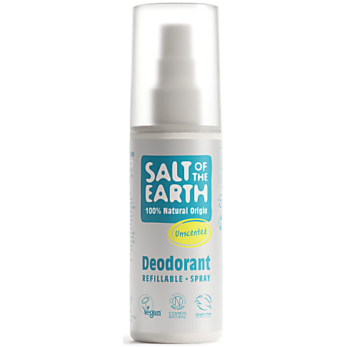 Salt of the Earth Natural Crystal Unscented Deodorant Spray 100 ml