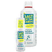 Salt of the Earth Parfumvrij Deodorant spray + Refill