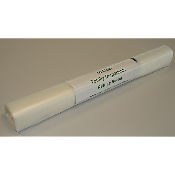 Image of D2W Afbreekbare Heldere Vuilniszak