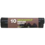 D2W Afbreekbare Vuilniszak - 10 stuks (70L)