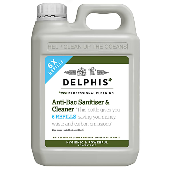 Image of Delphis Eco Anti-Bacterial Sanitiser & Cleaner 2L