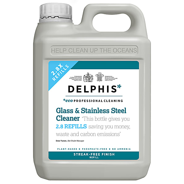Image of Delphis Eco Glas en Roestvrij Staal Reiniger 2L