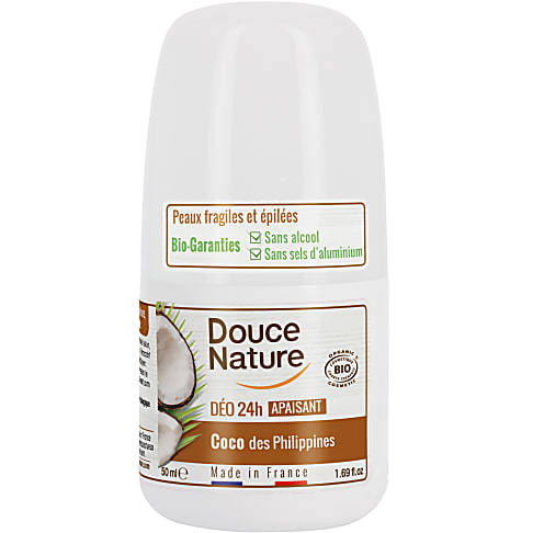 Douce Nature Roll-On Deodorant Kokosnoot (gevoelige huid)