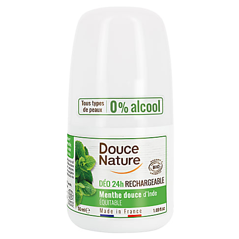 Douce Nature Roll-On Deodorant Munt
