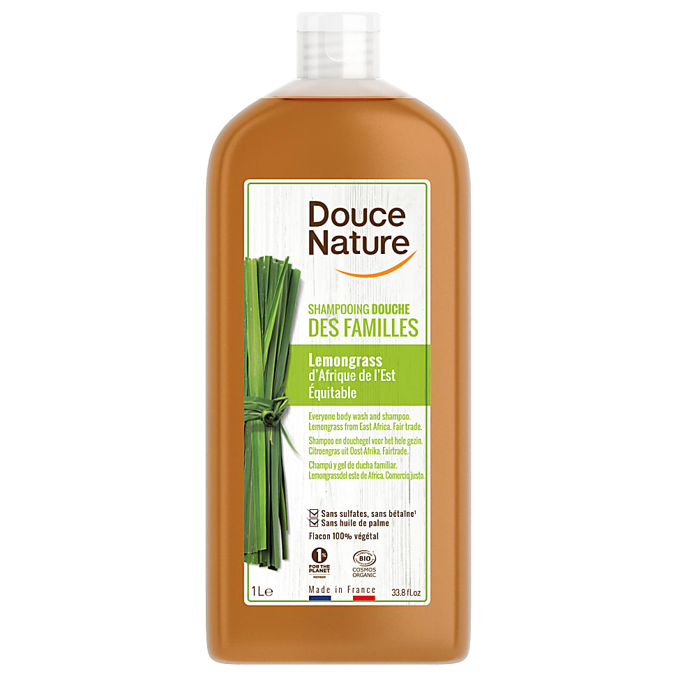Image of Douce Nature Shampoo & Douchegel Citroengras 1L