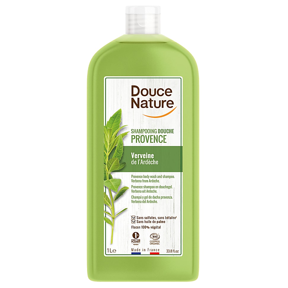 Image of Douce Nature Bruisende Douchegel & Shampoo - Verveine 1L
